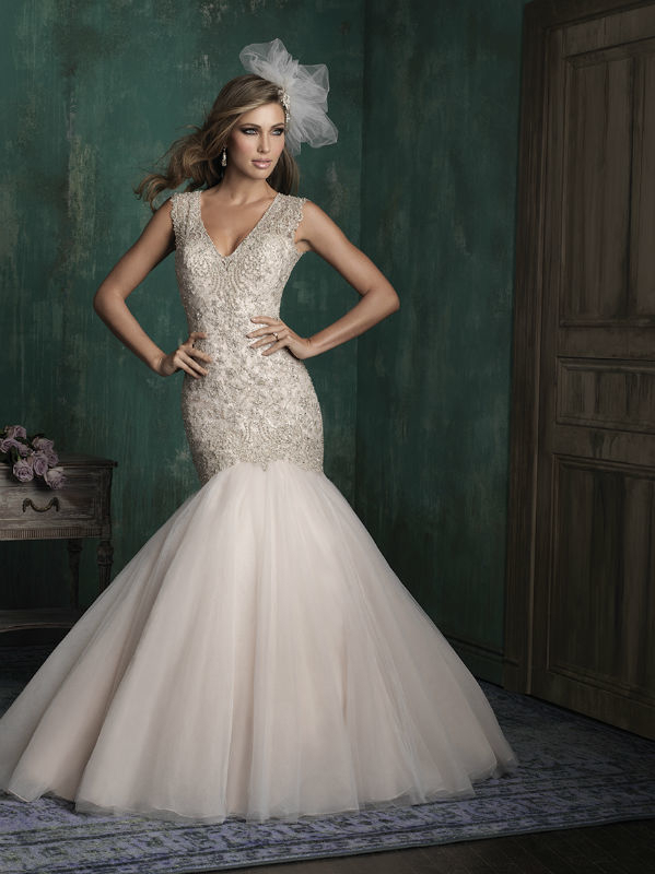 Allure Bridals 9908 Off-Shoulder Ballgown